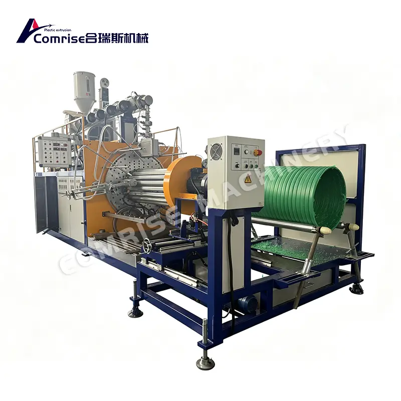 Linha de produção de tubo de enrolamento de parede sólida de grande diâmetro Linha de produção de tubo de enrolamento de parede sólida de grande diâmetro