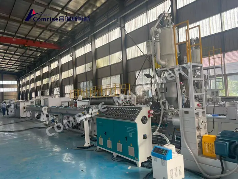 Execução de teste bem-sucedida: A máquina de tubos PPR de 3 camadas da ABA passa com cores voadoras: Design de dupla finalidade também lida com a produção de tubos PE Execução de teste bem-sucedida: A máquina de tubos PPR de 3 camadas da ABA passa com cores voadoras: Design de dupla finalidade também lida com a produção de tubos PE