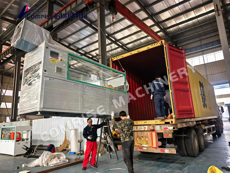 Comrise está enfrentando um aumento nas remessas, com várias unidades de máquinas de tubos sendo carregadas atualmente Comrise está enfrentando um aumento nas remessas, com várias unidades de máquinas de tubos sendo carregadas atualmente