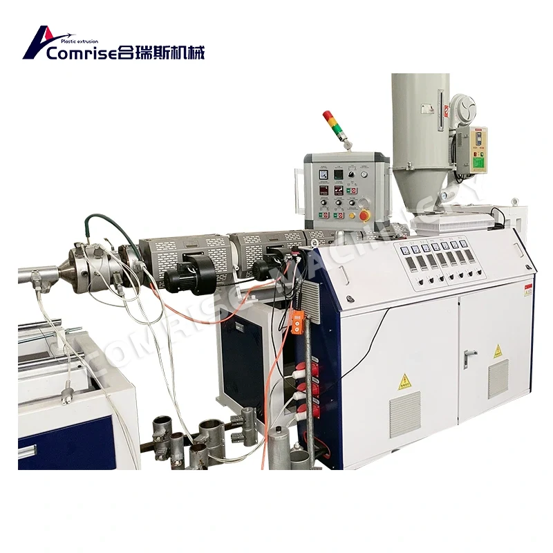 Máquina para fabricar tubos corrugados flexíveis