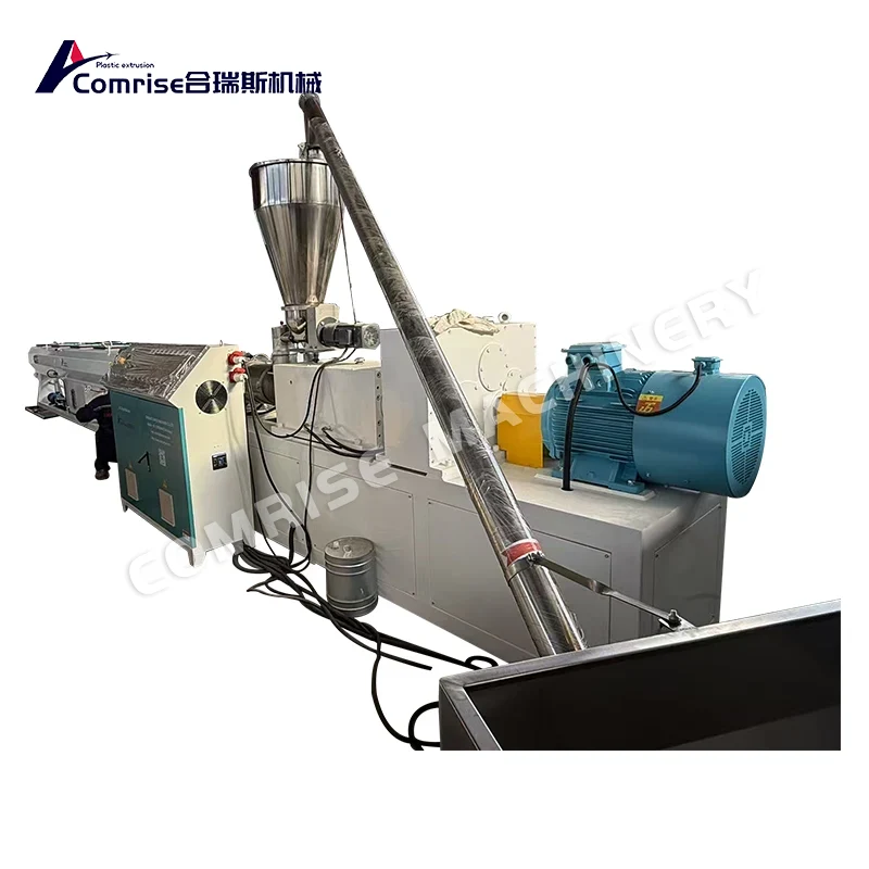 Máquina para fabricar tubos de drenagem de água em PVC